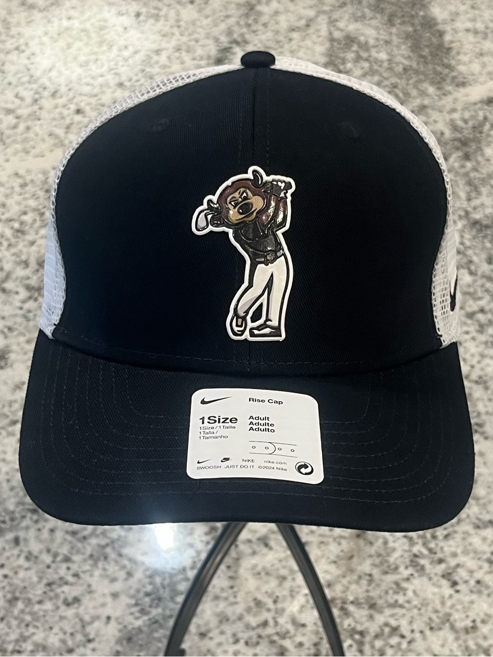 Nike Rise Cap CU Boulder Colorado Mascot Logo SnapBack One Size NWT